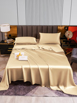 [Beige] SilkSilky-NO 22Momme Bedding Set 001,