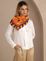 [Oransje Hund] SilkSilky-NO Scarf 005