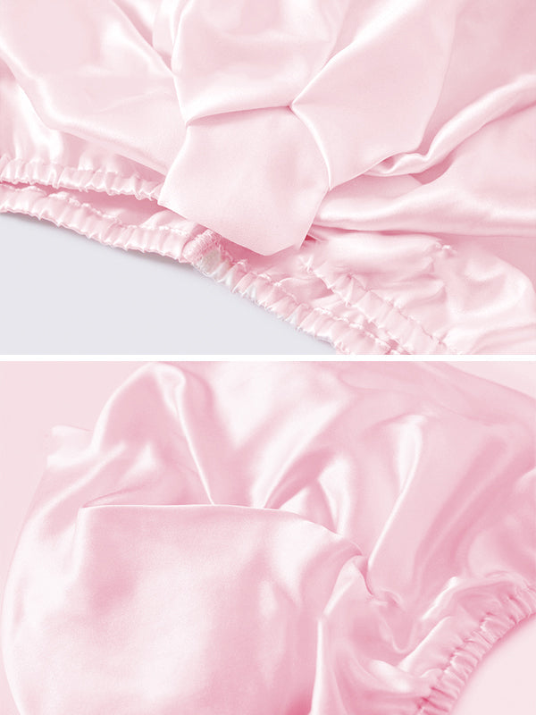 [Rosa] SilkSilky-NO Sleep Cap 004