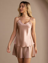 [Toscana] SilkSilky-NO Spaghetti Strap V Neck Camisole sett 005