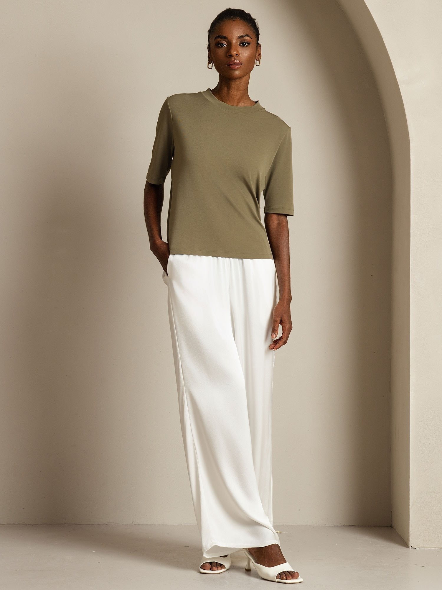 [Brent Oliven] SilkSilky-NO Silke Womens T-Shirt 006