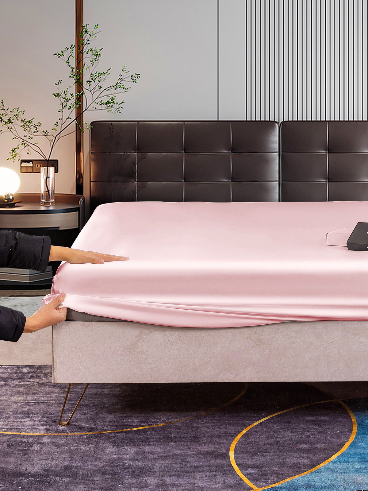 [Rosa] SilkSilky-NO 22Momme Sheet 005