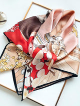 [P077] SilkSilky-NO Pure Silk Scarf 002