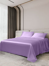 [Lavendel] SilkSilky-NO 19Momme Sengesett 002