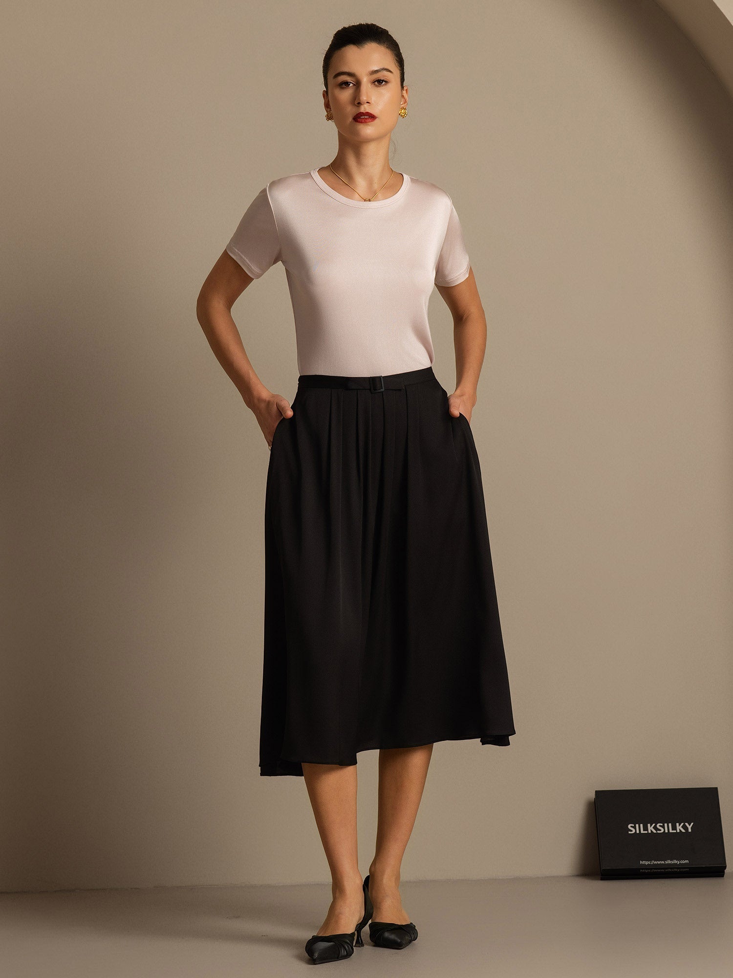 [Lyserosa] SilkSilky-NO Womens T-Shirt 007