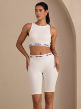 [Hvit] SilkSilky-NO Womens Shorts 003