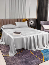 [Sølv] SilkSilky-NO 22Momme Bedding Set 005,