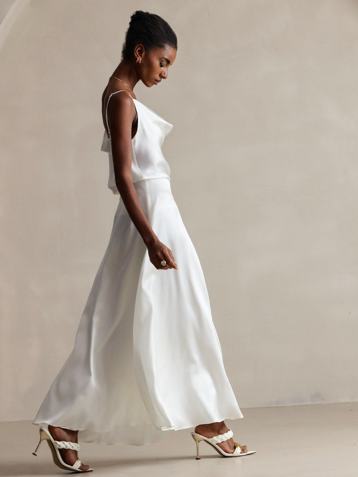 [Hvit] SilkSilky-NO 19Momme Silke Camisoles 005