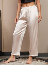 [Lys Beige] SilkSilky-NO Women's Sleep Pants 003