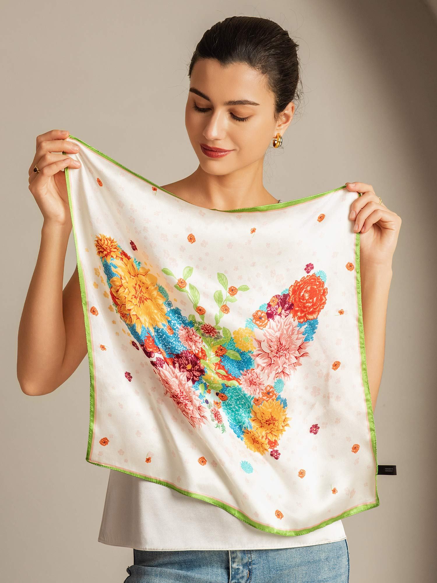 [P091] SilkSilky-NO Silke Scarf 003