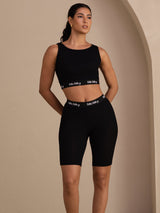 [Svart] SilkSilky-NO Womens Shorts 004