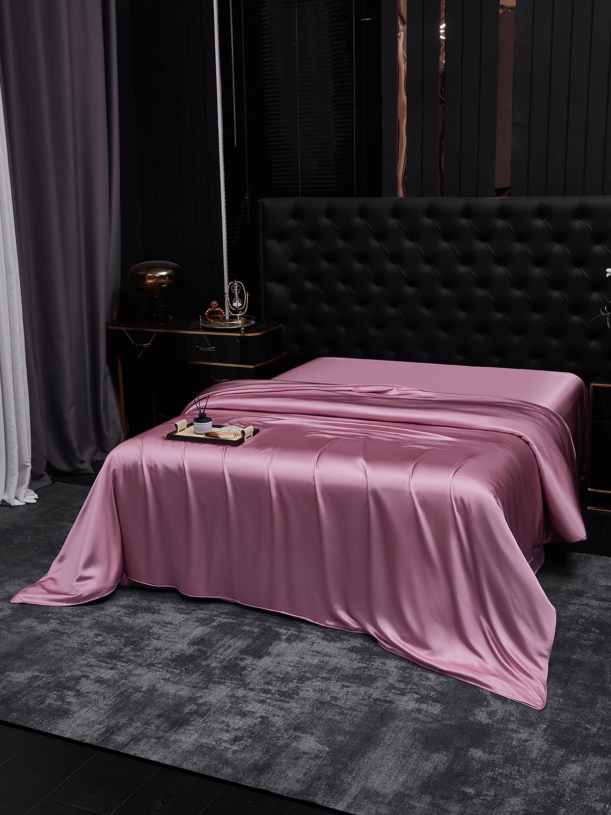 [Mauveorkidé] SilkSilky-NO 25Momme Duvet Cover 001