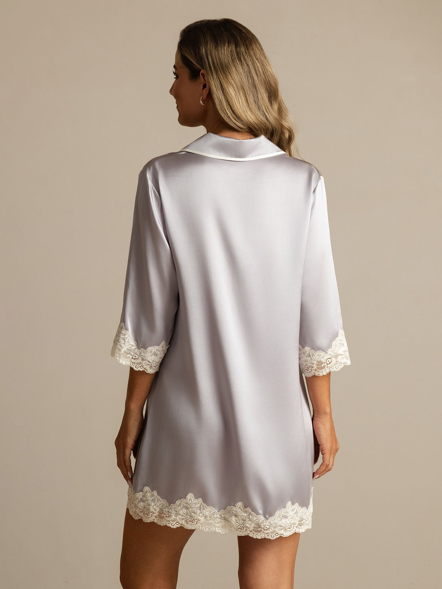 [Lavendel] SilkSilky-NO Silke Nightshirt 002