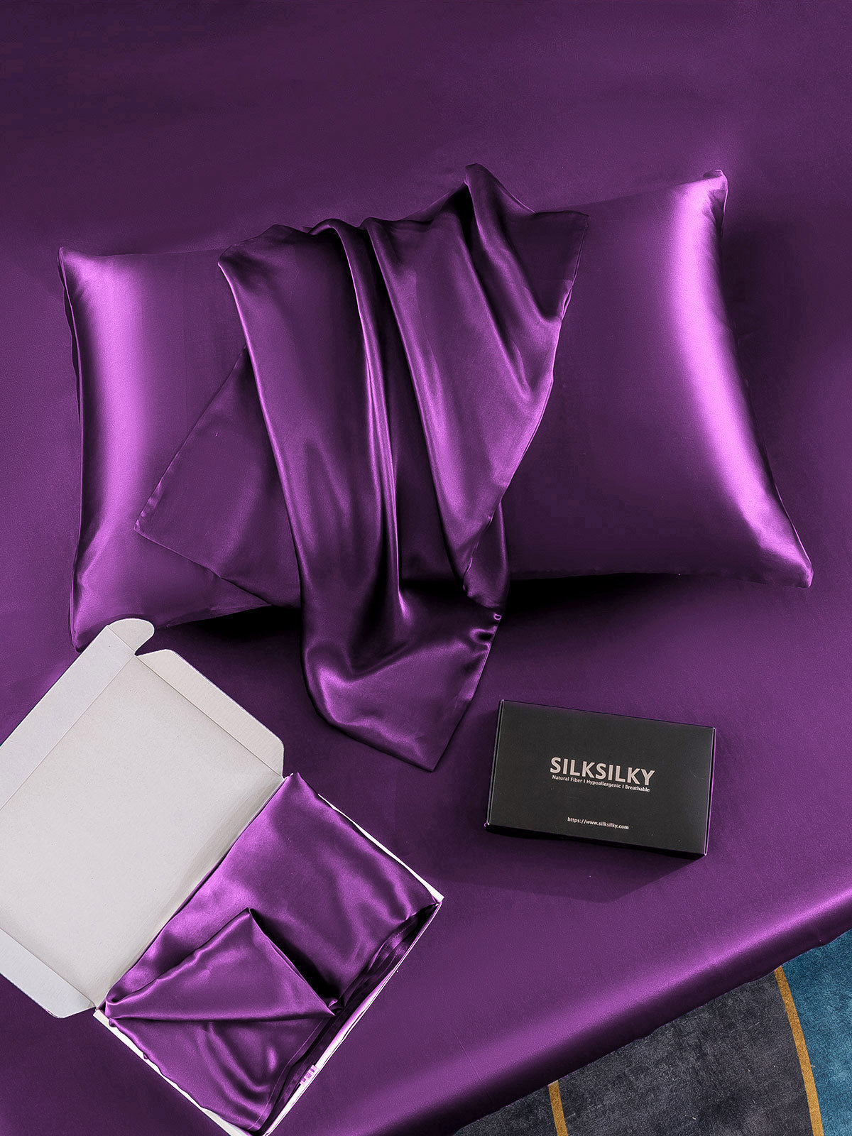 [Lilla] SilkSilky-NO 19Momme Pillowcase 006