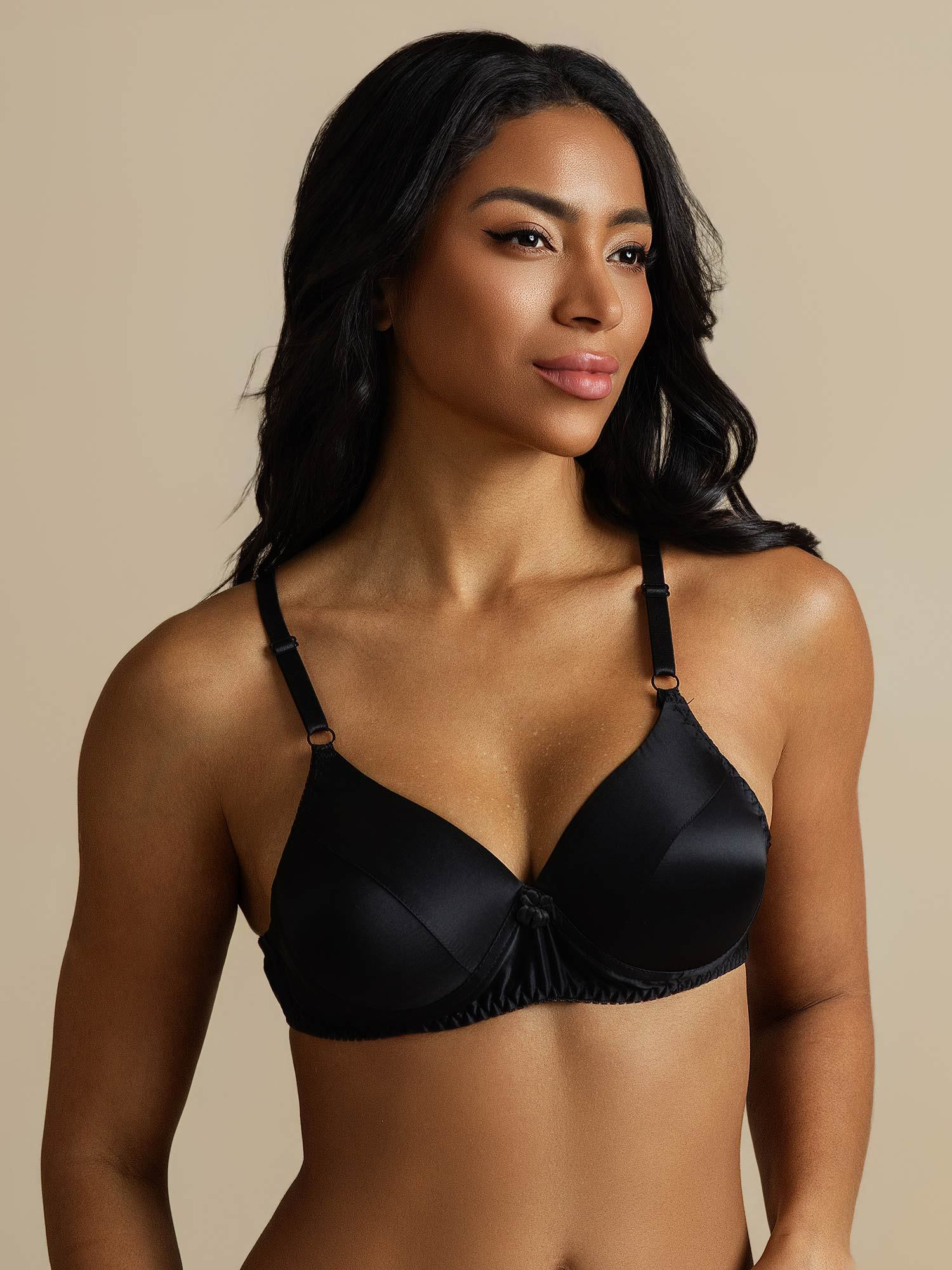 [Svart] SilkSilky-NO Silke Bra 001,