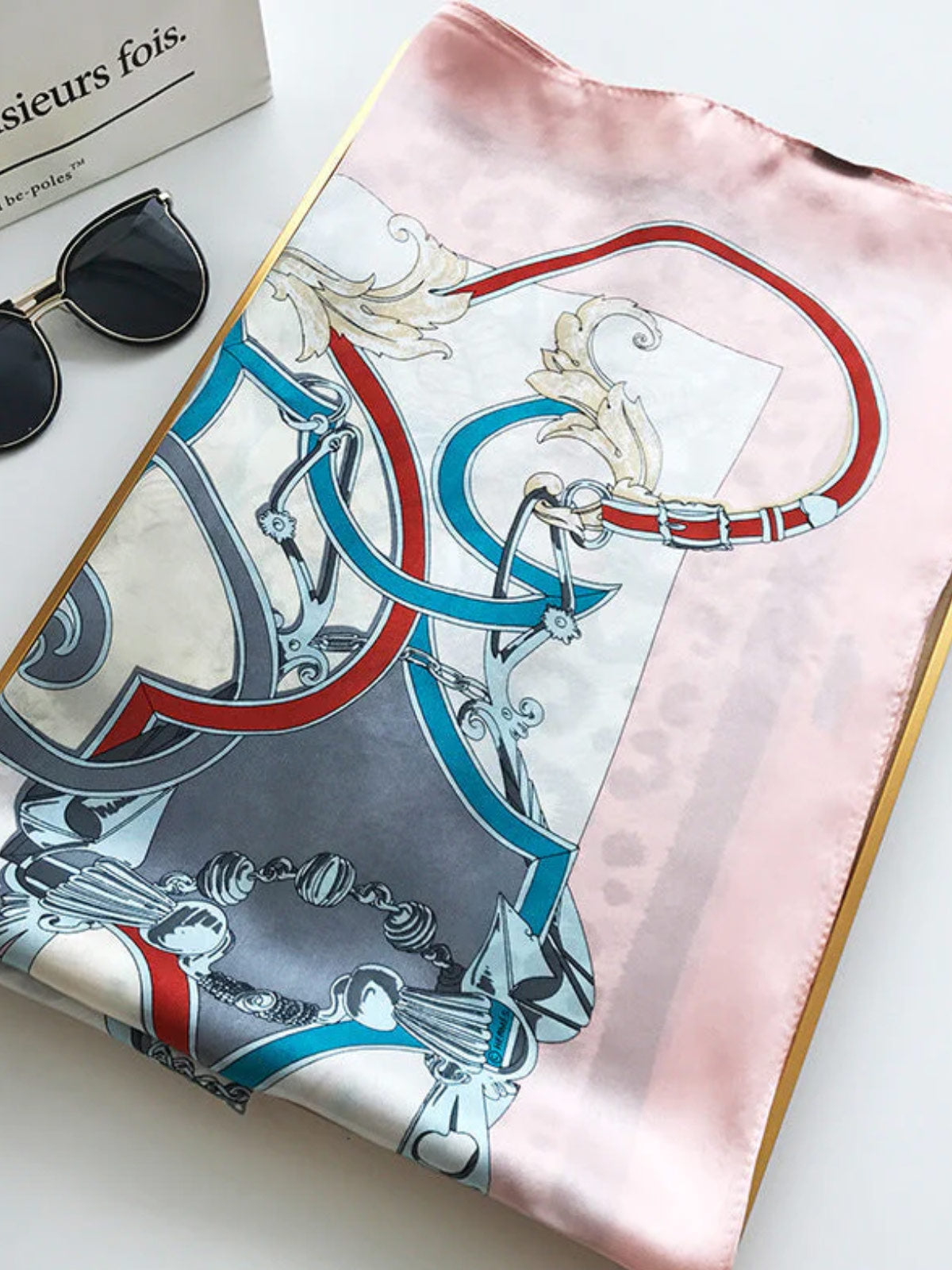 [P015] SilkSilky-NO Scarf 002,