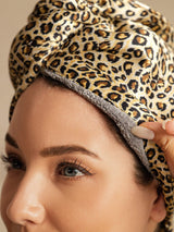 [Leopard] SilkSilky-NO Hårturban 004