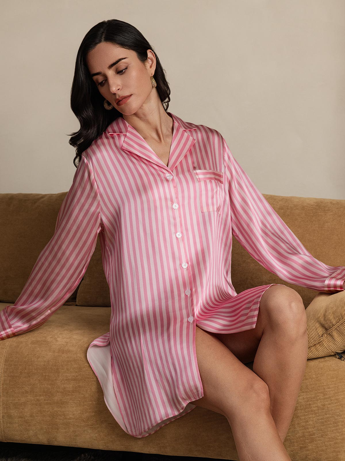 [Rosa] SilkSilky-NO Nightshirt 008