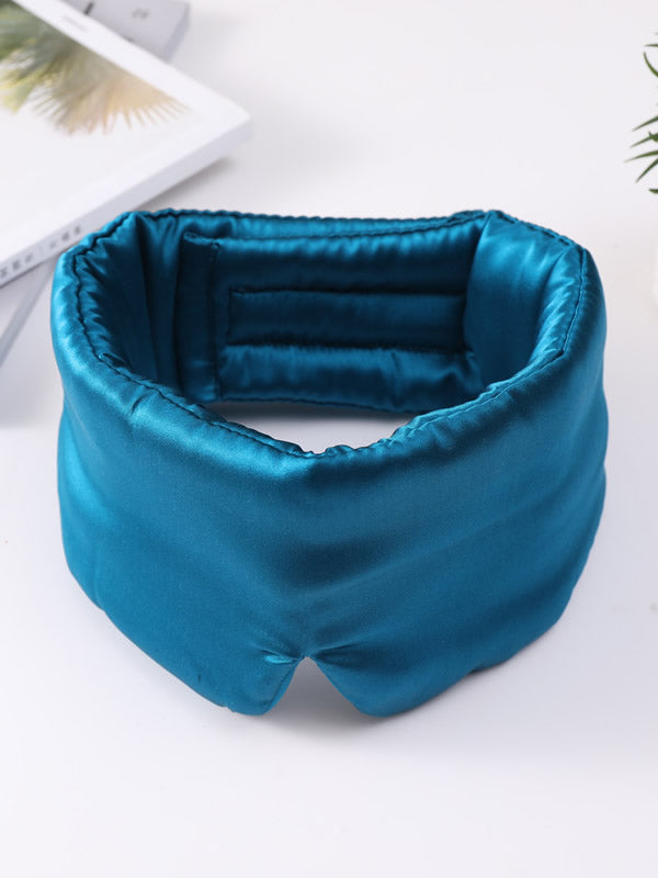 [Blågrønn] SilkSilky-NO 19Momme Eye Mask 005