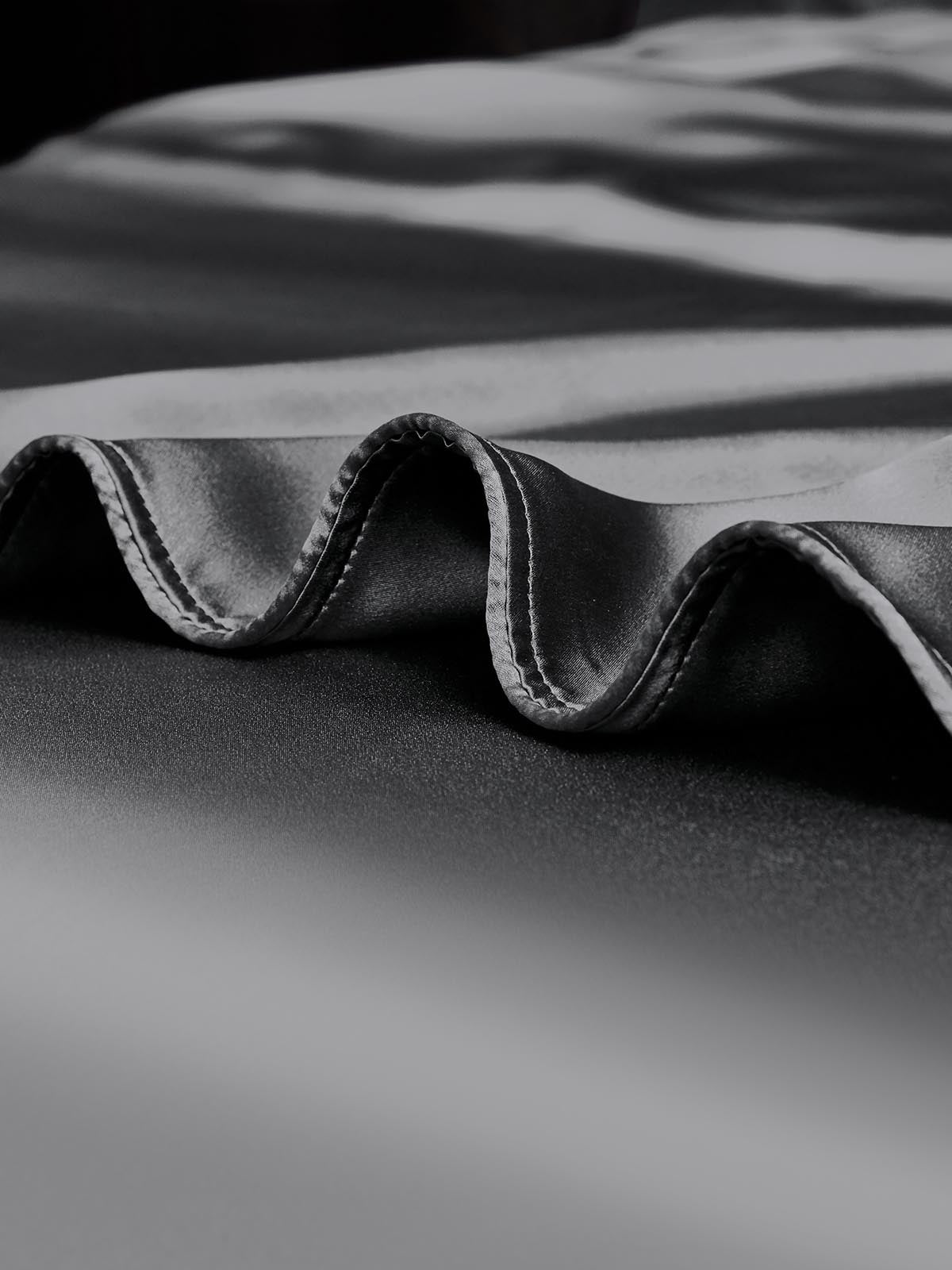 [Mørkegrå] SilkSilky-NO 19Momme Duvet Cover 003