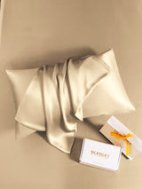 [Beige] SilkSilky-NO 19Momme Pillowcase 005