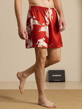 [Vin] SilkSilky-NO 19Momme Mens Sleep Bottoms 004
