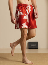 [Vin] SilkSilky-NO Men's Sleep Shorts 004