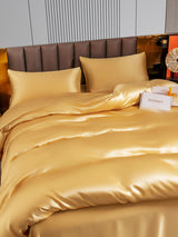 [Champagne] SilkSilky-NO 22Momme Sengesett 005