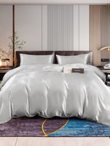[Sølv] SilkSilky-NO 22Momme Bedding Set 001,