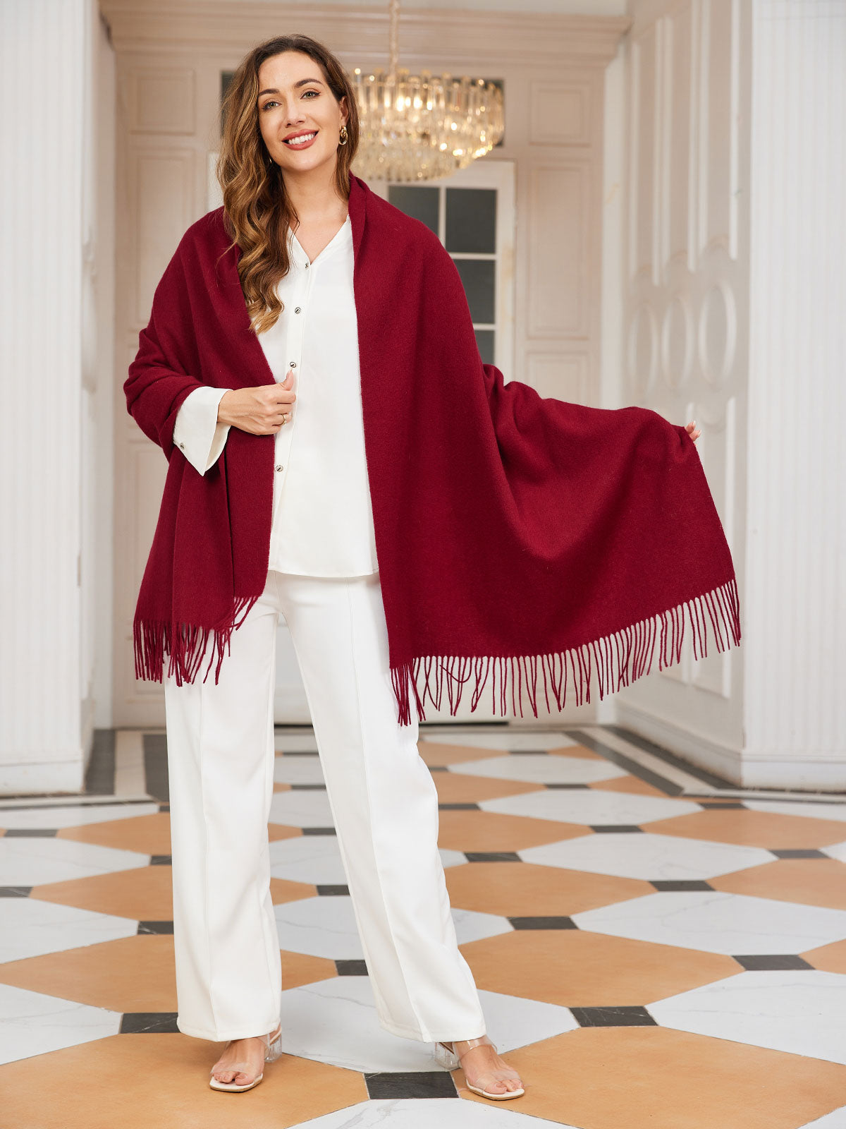 [Vin] SilkSilky-NO Ull Scarf 002
