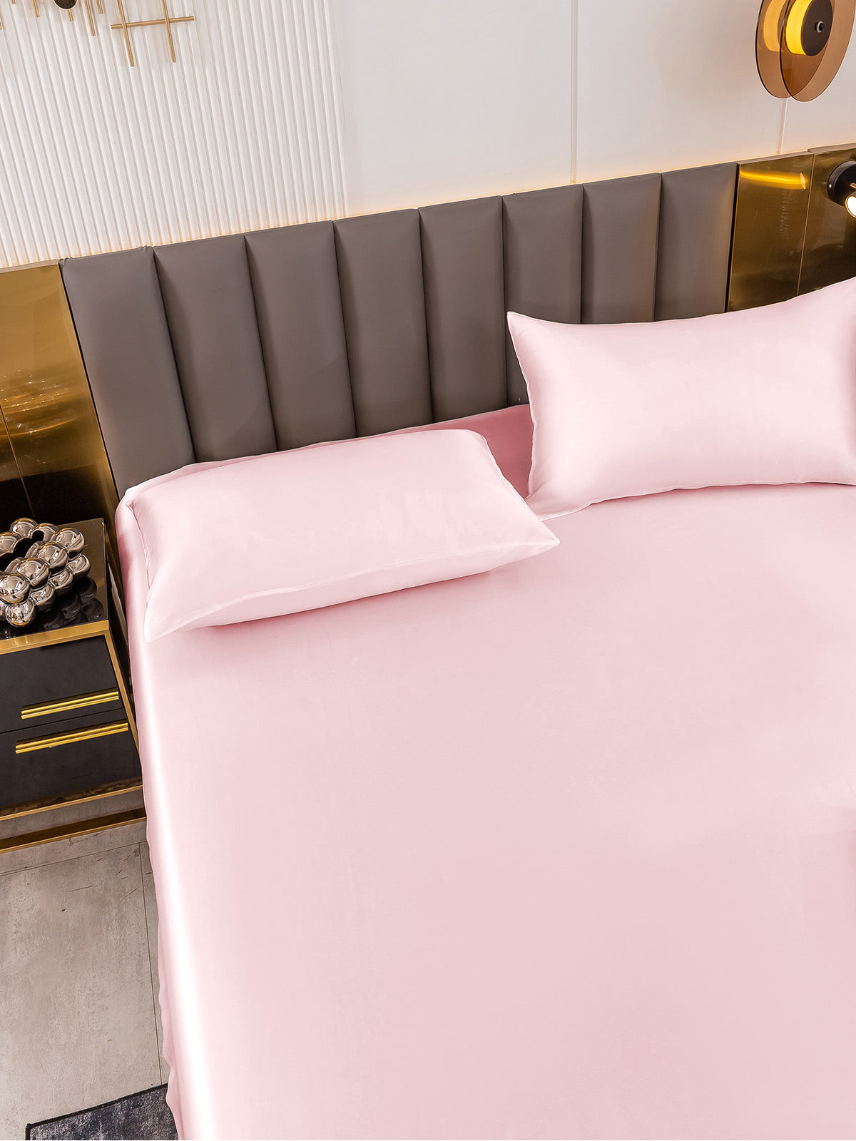 [Rosa] SilkSilky-NO 19Momme Bedding Set 005
