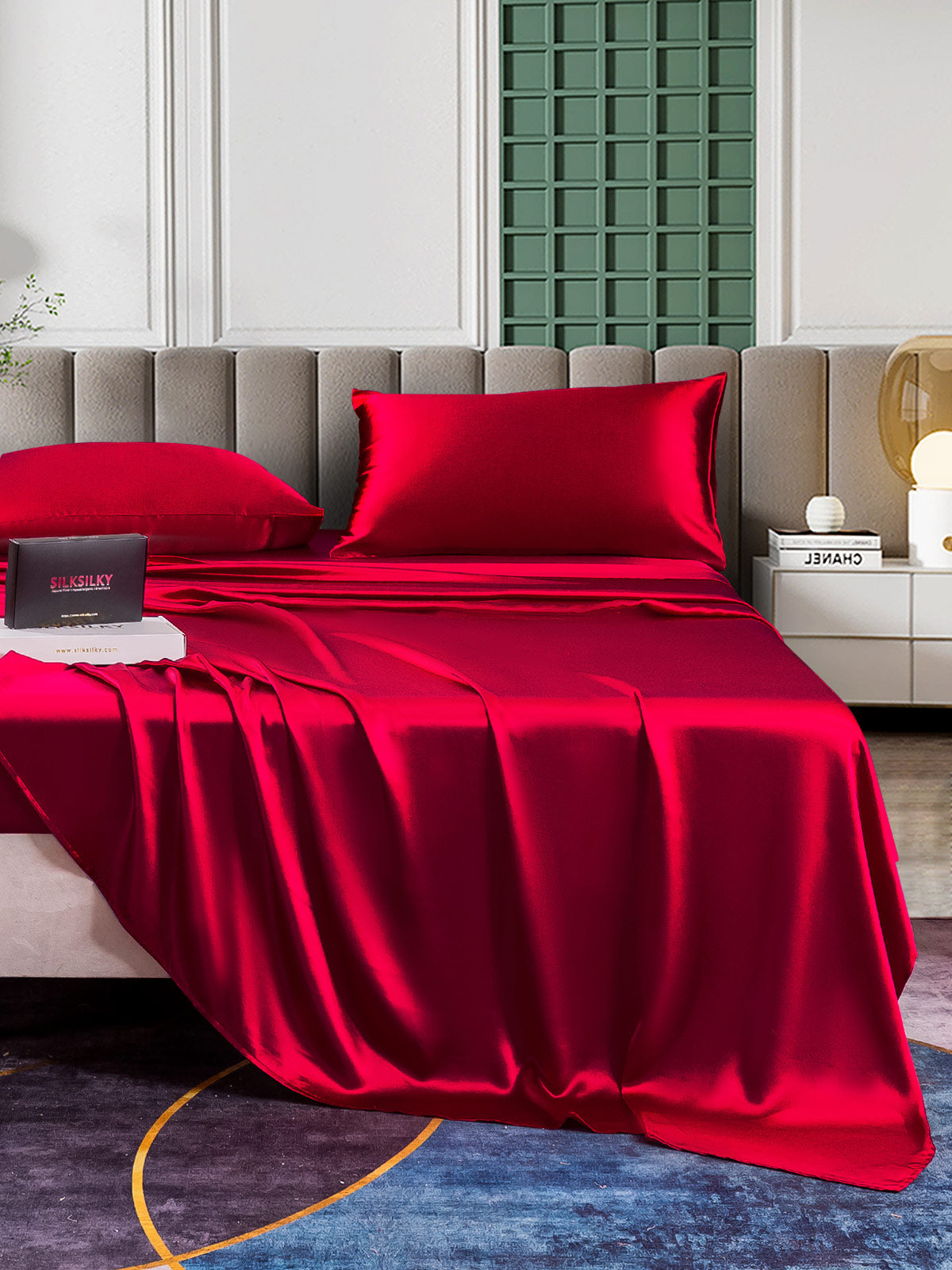 [Vin] SilkSilky-NO 25Momme Bedding Set 001