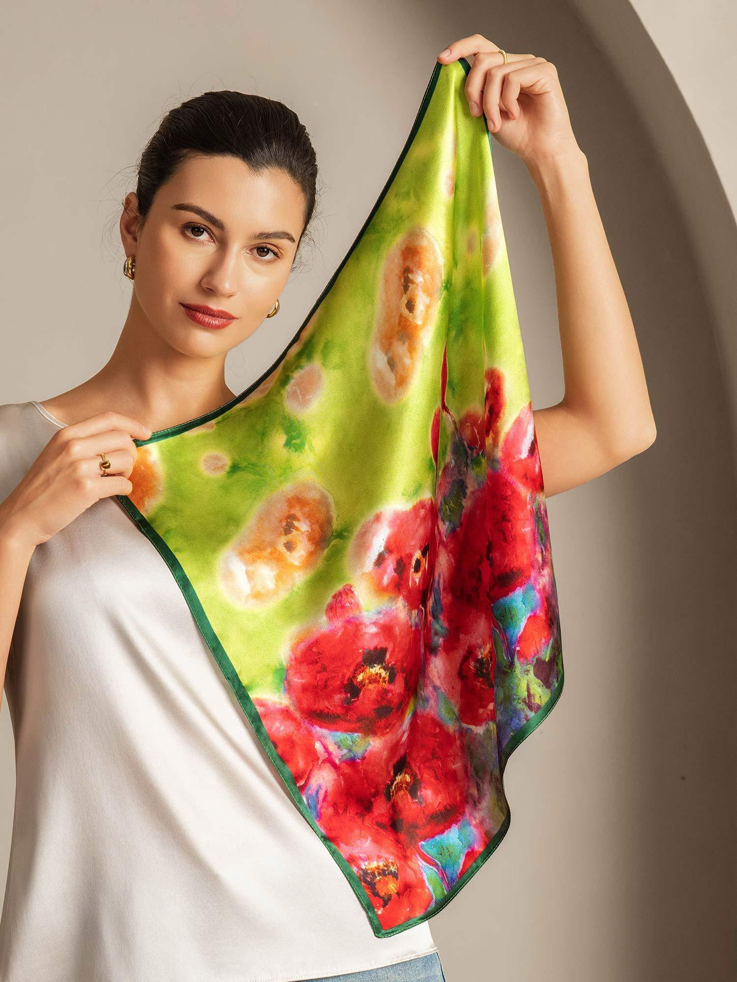 [P099] SilkSilky-NO Silke Scarf 004,