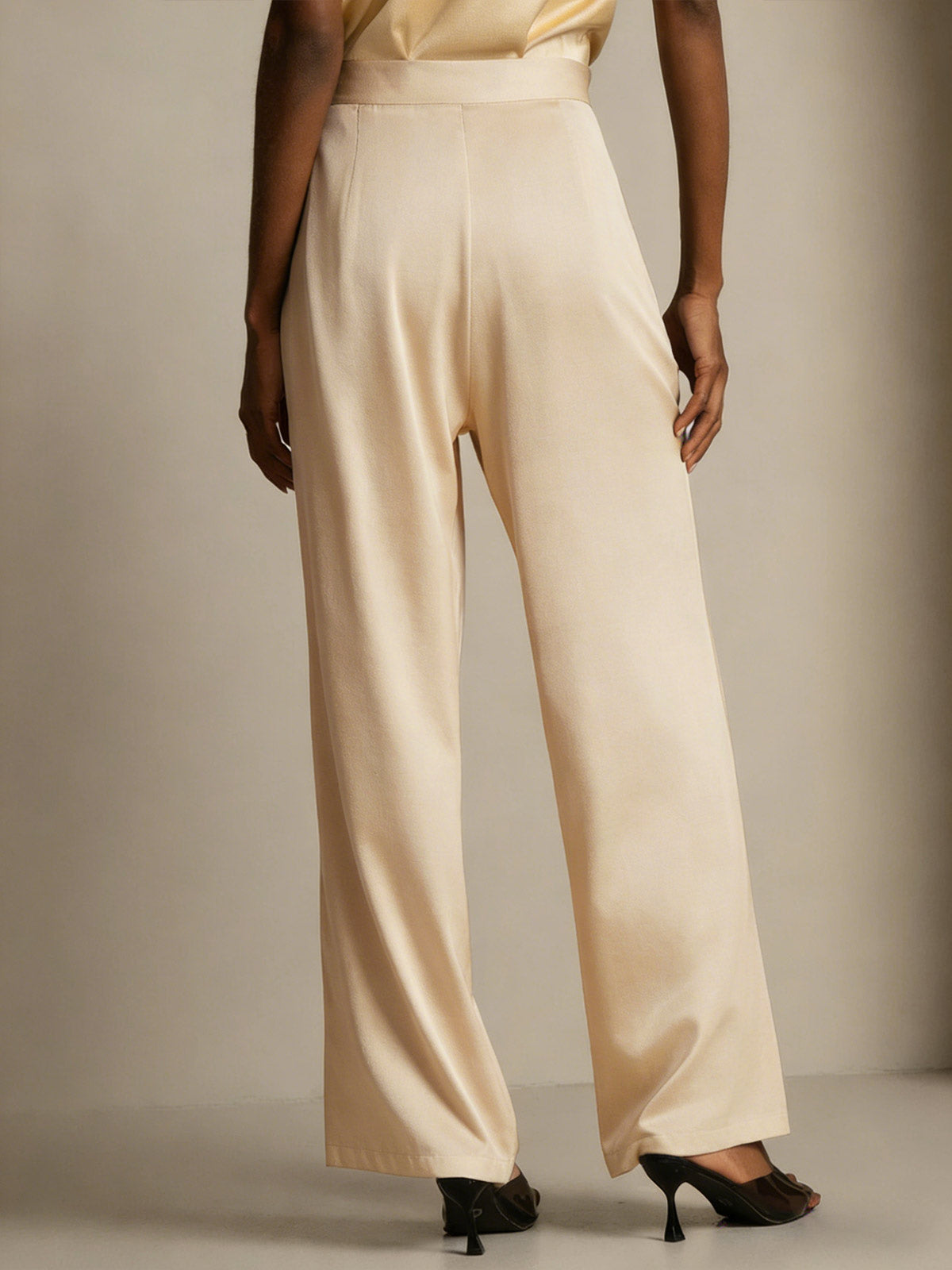 [Champagne] SilkSilky-NO 19Momme Damebukser 002