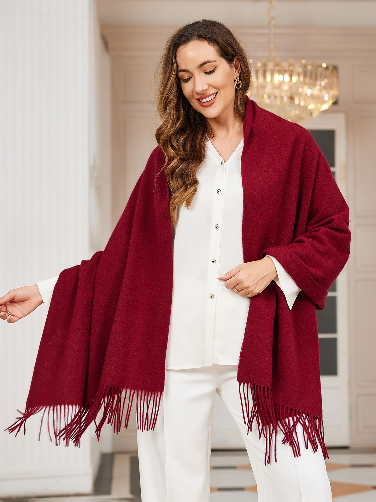 [Vin] SilkSilky-NO Ull Scarf 001