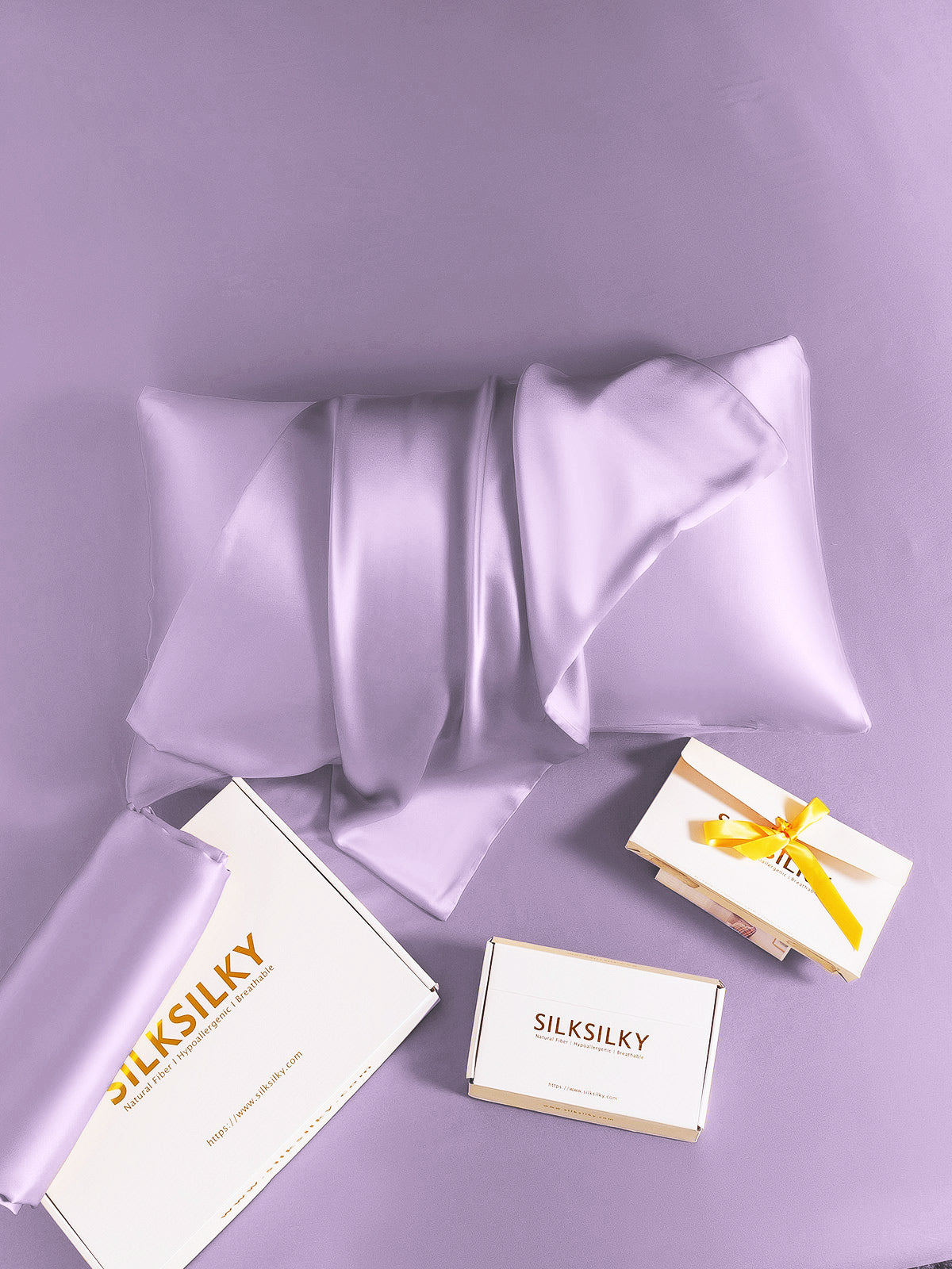 [Lavendel] SilkSilky-NO 19Momme Pillowcase 006