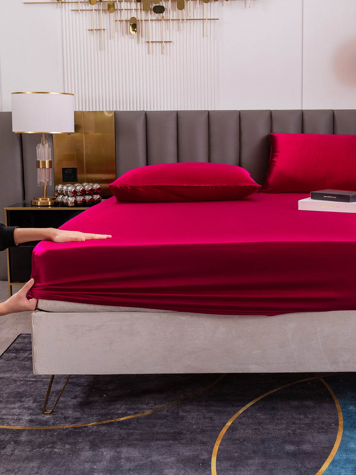 [Vin] SilkSilky-NO 19Momme Bedding Set 007