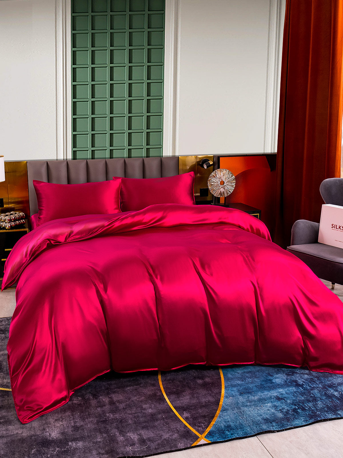 [Vin] SilkSilky-NO 25Momme Bedding Set 007