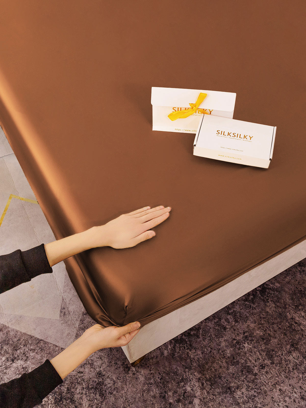 [Kaffe] SilkSilky-NO 22Momme Sheet 003
