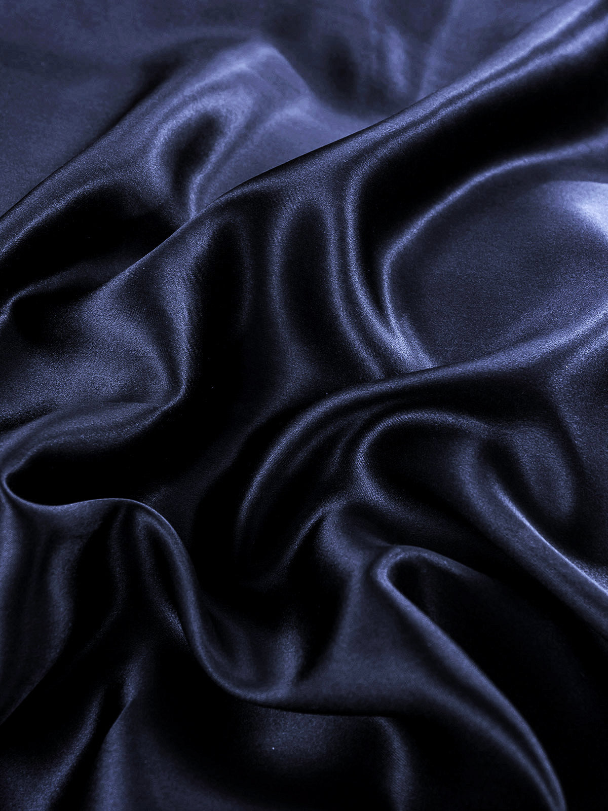 [Mørke blå] SilkSilky-NO 25Momme Duvet Cover 005