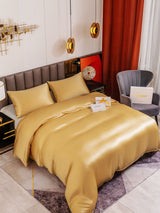 [Champagne] SilkSilky-NO 19Momme Sengesett 004