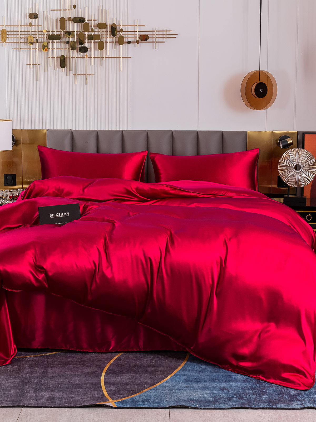 [Vin] SilkSilky-NO 19Momme Bedding Set 003