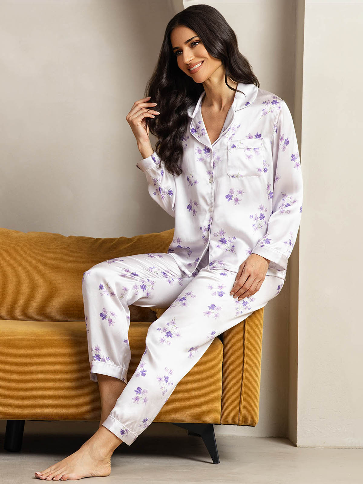 [Syrinblomst] SilkSilky-NO Womens Pajamas 004