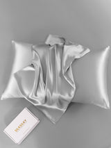 [Sølv] SilkSilky-NO 19Momme Pillowcase 006