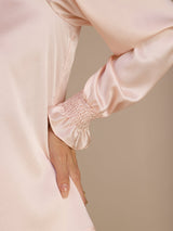 [Rosa] SilkSilky-NO Long Sleeve Damebluser 006