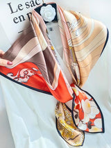 [P077] SilkSilky-NO Pure Silk Scarf 001