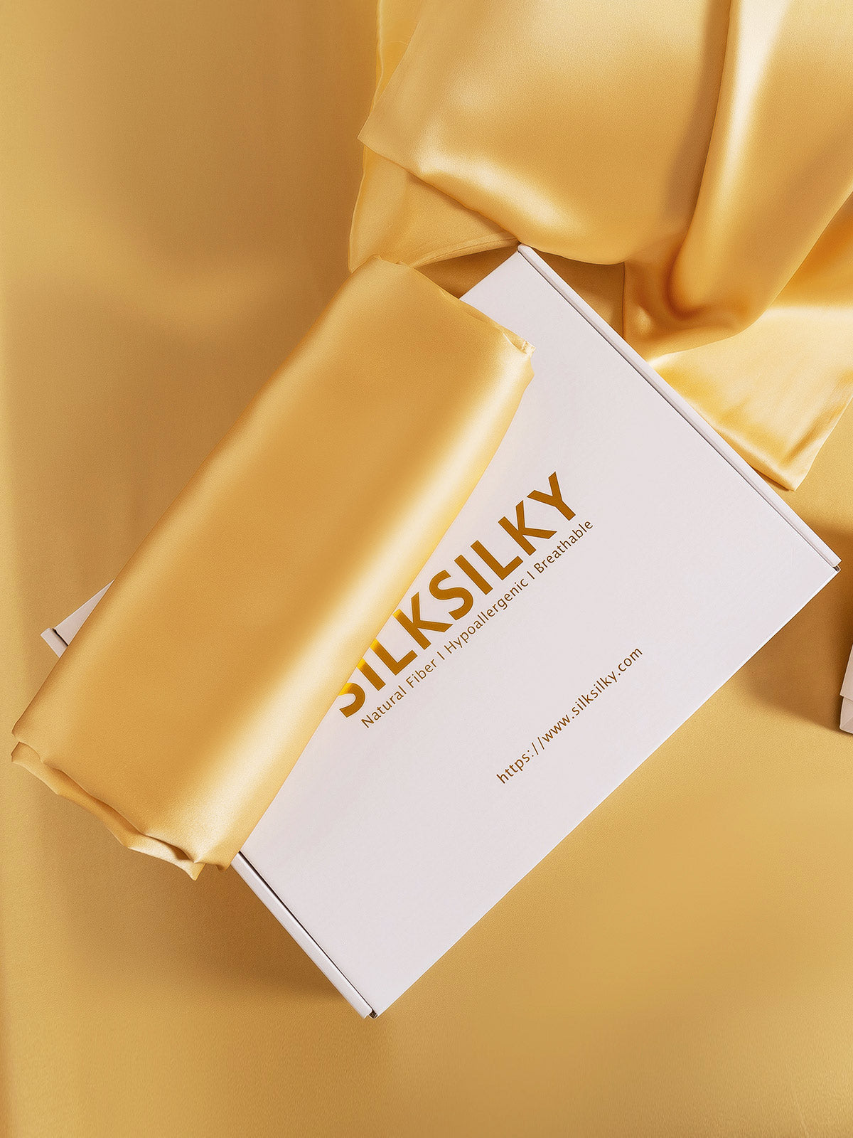 [Champagne] SilkSilky-NO 19Momme Pillowcase 007