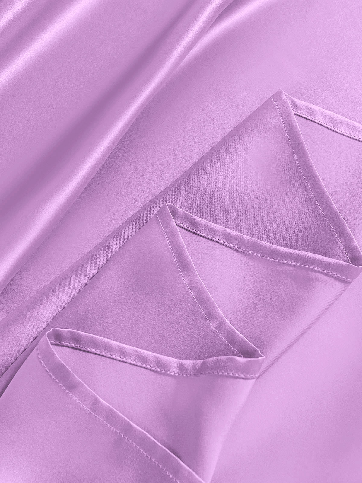 [Lavendel] SilkSilky-NO 19Momme Pure Silk Bedding Set 007