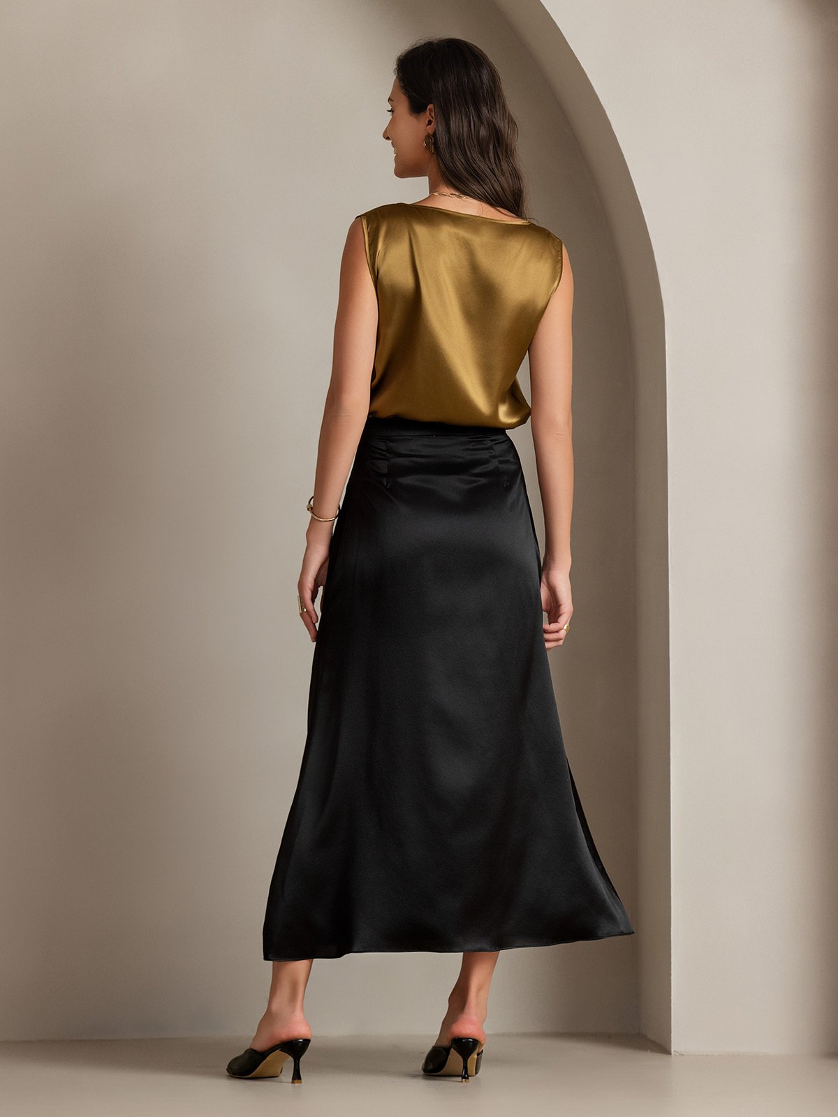 [Brun] SilkSilky-NO 19Momme Silke Camisoles 002