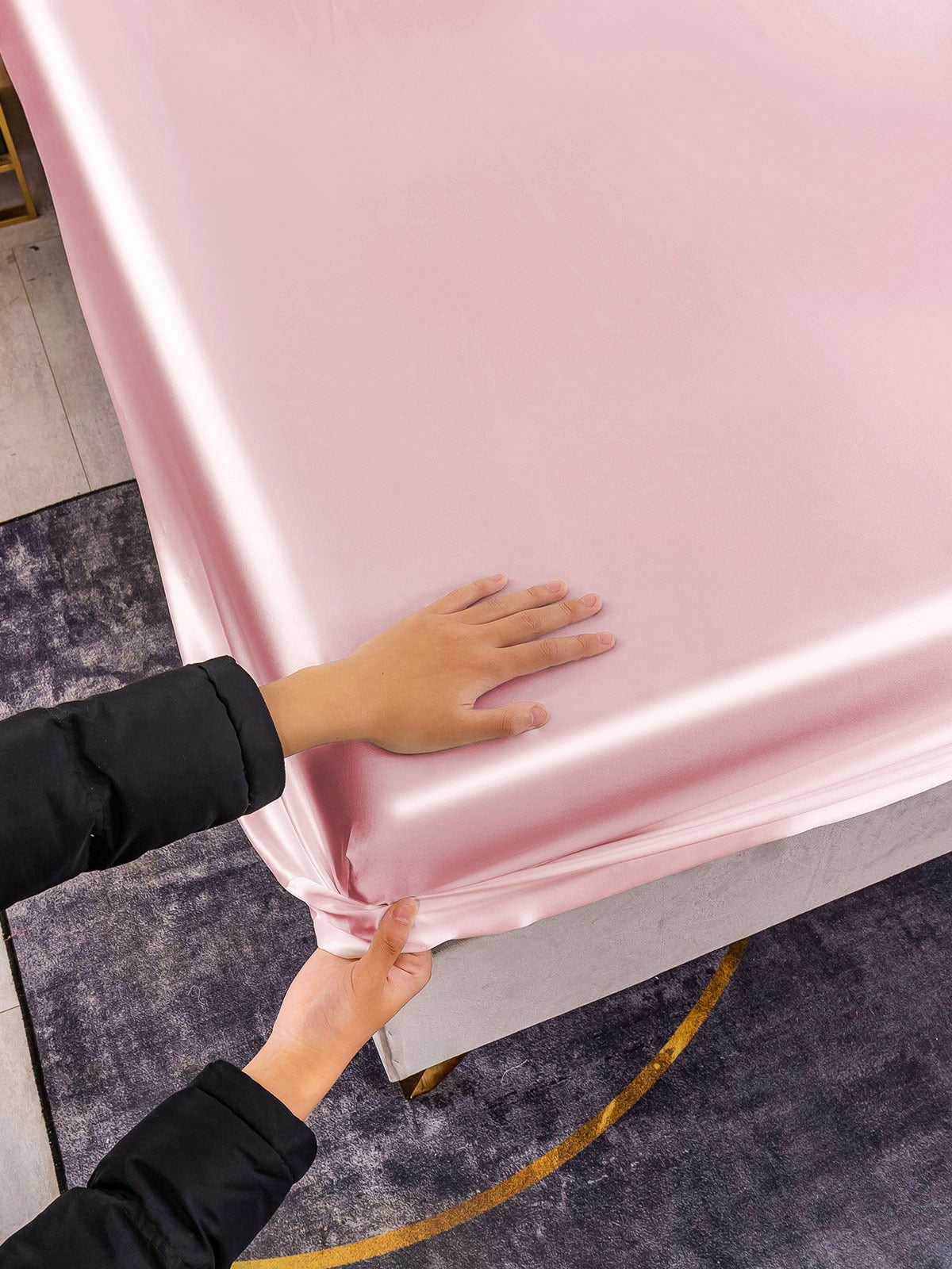[Rosa] SilkSilky-NO 25Momme Sheet 006